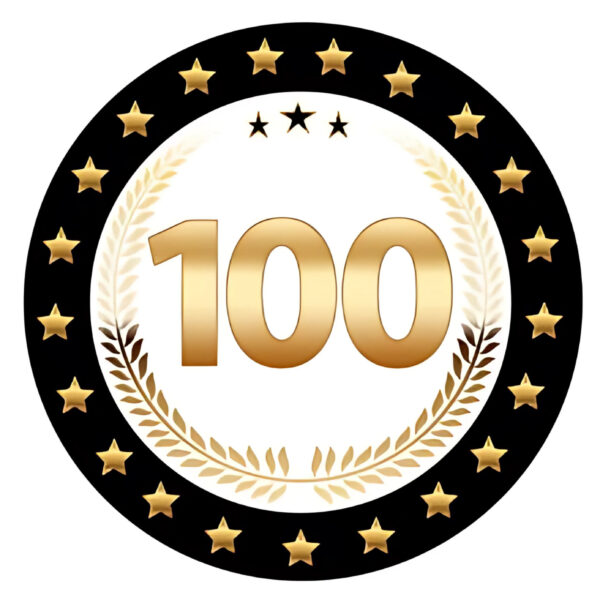 Bierviltjes 100 - 50x stuks - zwart/goud - luxe - verjaardag/jubilea - feestartikelen