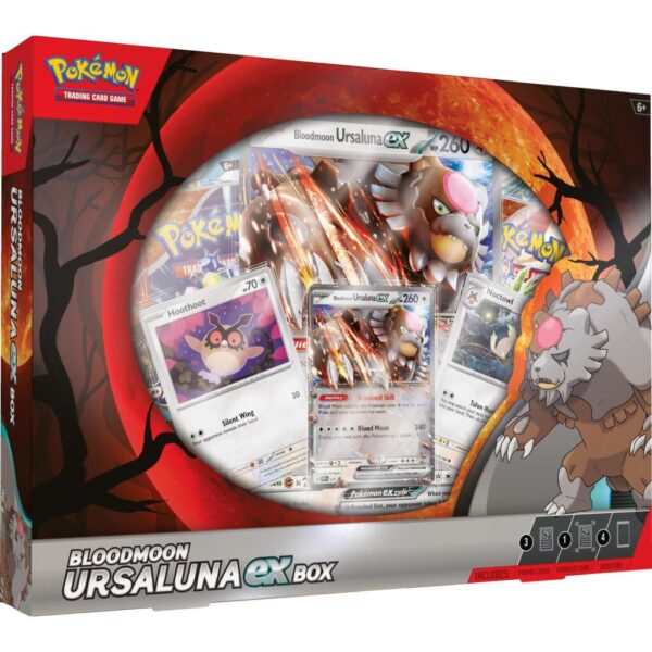Pokémon TCG Bloodmoon Ursaluna EX Box