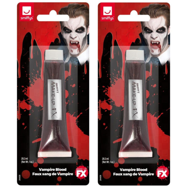 2x Vampier bloed in tube 28 ml