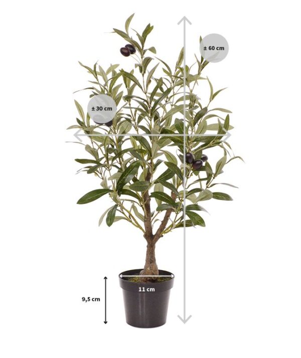 Olijf kunstboom 60cm