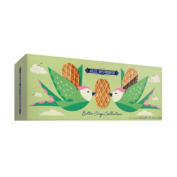 Jules Destrooper "Butter Crisp Collection" Natuurboterwafels voor Pase