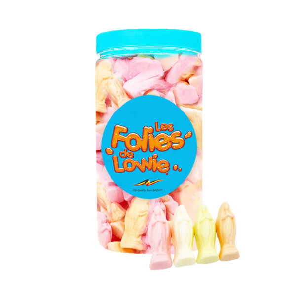 Les Folies de Lowie 'Véronique' - guimauves voor Sint - 600g