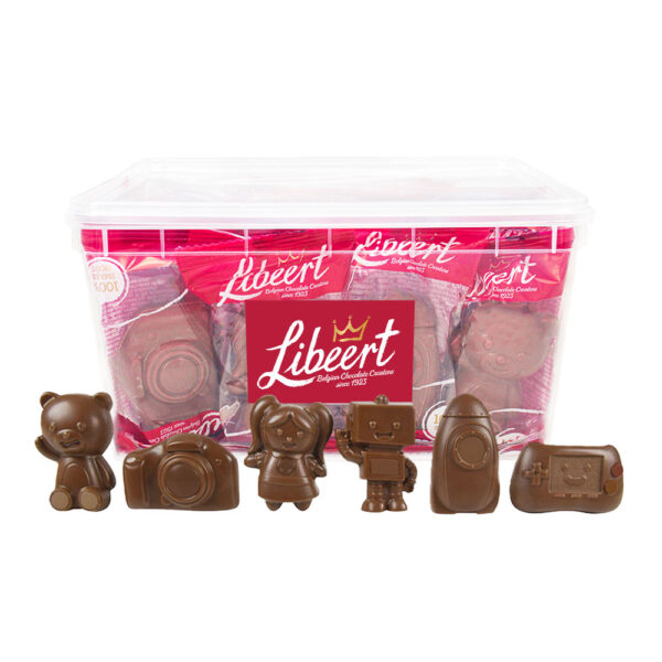 Libeert chocoladefiguren voor Sinterklaas - 25 stuks (15g) - 375g