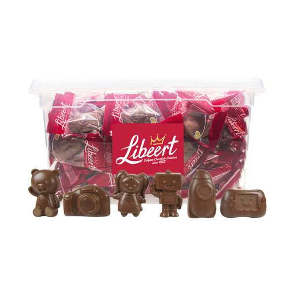 Libeert chocoladefiguren voor Sinterklaas - 100 stuks (15g) - 1500g