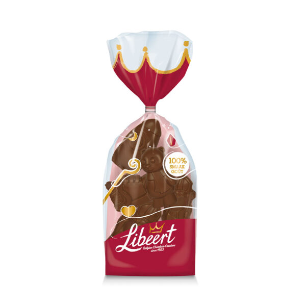 Libeert sintfiguren in zakje - melkchocolade - 175g