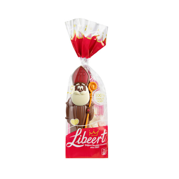 Libeert Sint in melkchocolade met guimauven - 130g