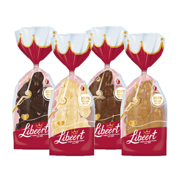Libeert chocolade sintfiguren mix - 175g x 4
