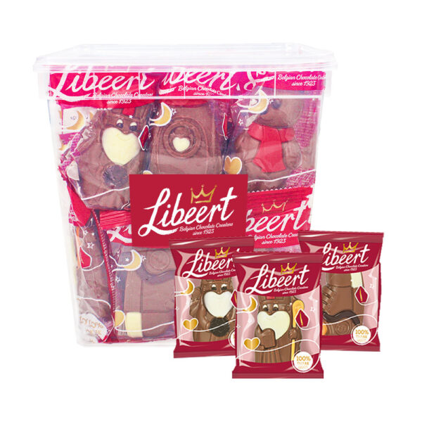 Libeert chocoladefiguren voor Sinterklaas - 30 stuks (35g) - 1050g