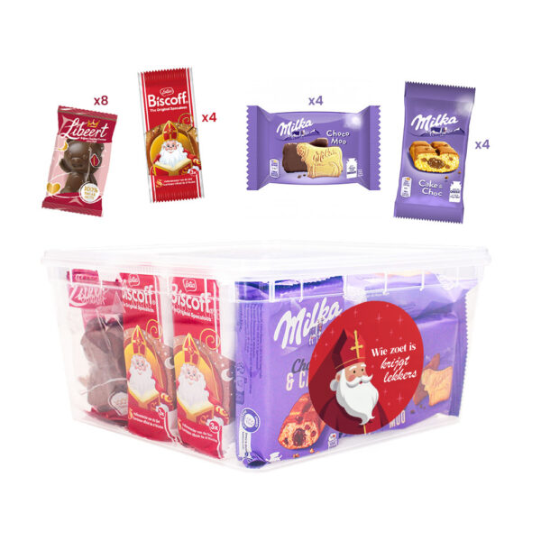 Lotus Biscoff, Libeert & Milka Sinterklaas mix - 572g