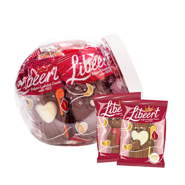 Libeert chocoladefiguren voor Sinterklaas - 8 stuks (35g) - 280g