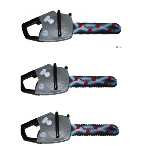 3x Kettingzagen halloween 45 cm