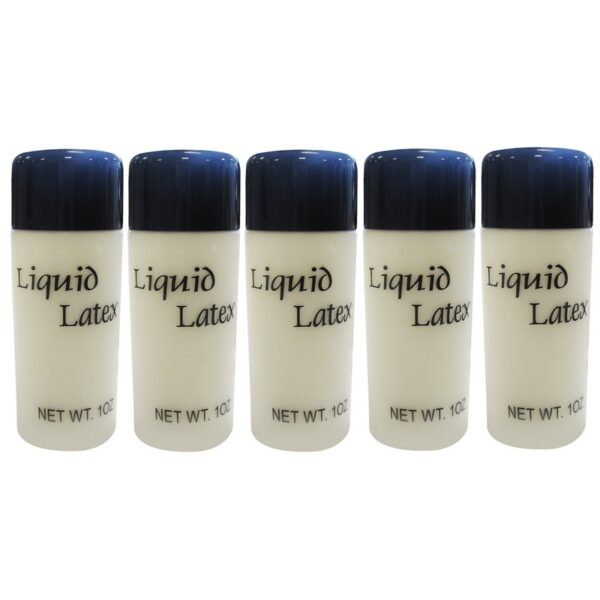 5x Feestartikelen FX nephuid vloeibare latex 28 ml schmink/make-up