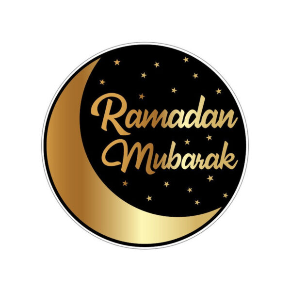 75x Ramadan Mubarak viltjes / onderzetters