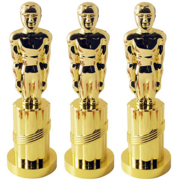 Award uitreiking beeldjes 3 stuks