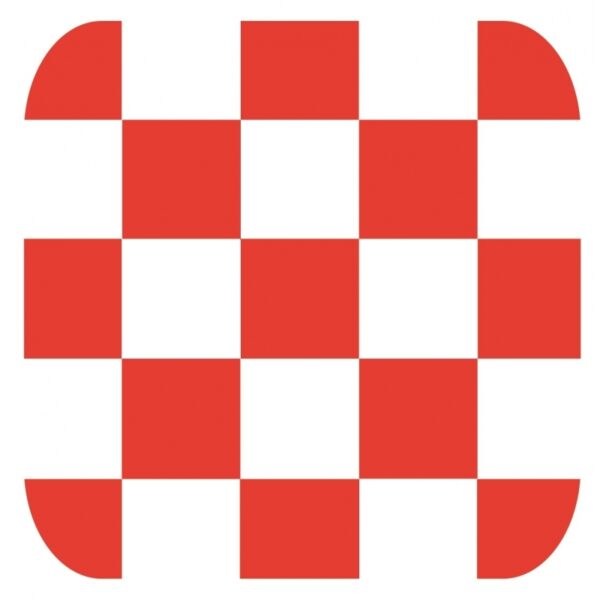 Bierviltjes Brabant - 60x stuks - brabantse vlag - thema - dubbelzijdig