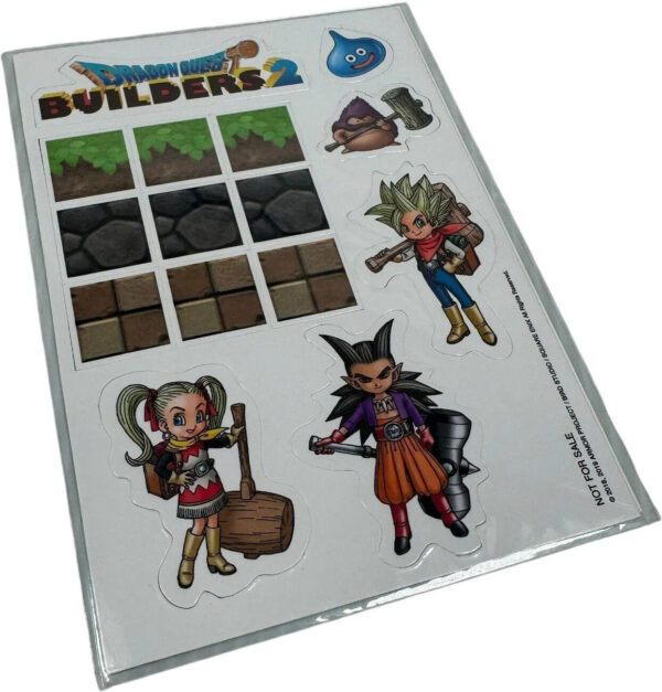 Dragon Quest Builder 2 - Promo Magnet Sheet