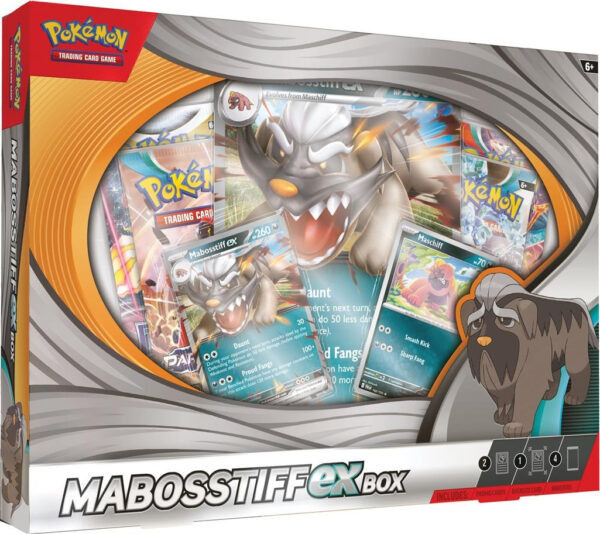 Pokemon TCG Mabosstiff EX Box