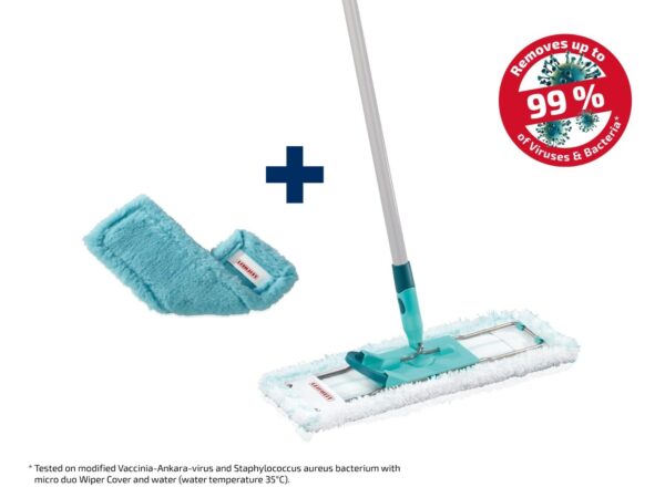 leifheit profi vloerwisser xl-42cm micro duo promo met GRATIS static doek