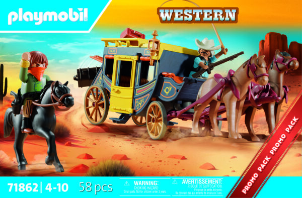 Playmobil® History PROMO 71862 Wilde Westen Postkoets
