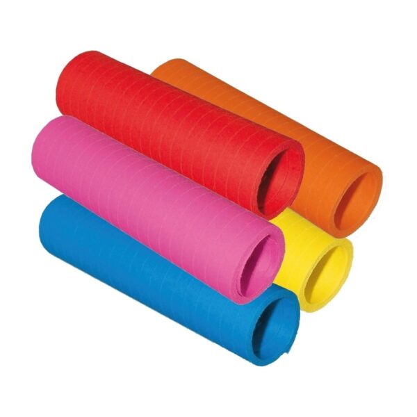 Serpentine rolletjes 6 stuks x 4 meter