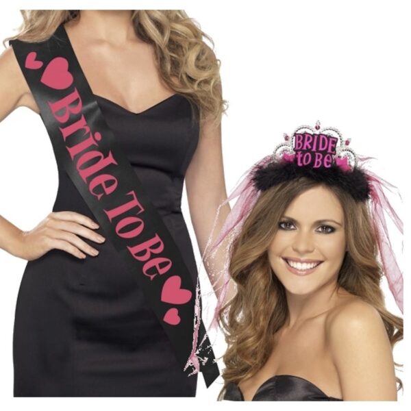 Zwarte sjerp Bride to Be -