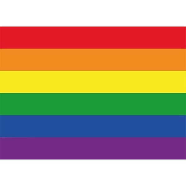Stickertjes Regenboog Gay vlag