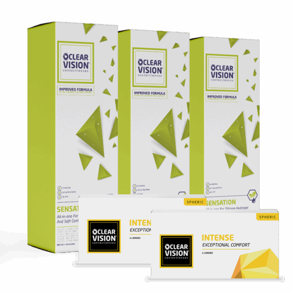 ClearVision Intense Promo Pack - Contactlenzen > Sferisch | 123Optic.com