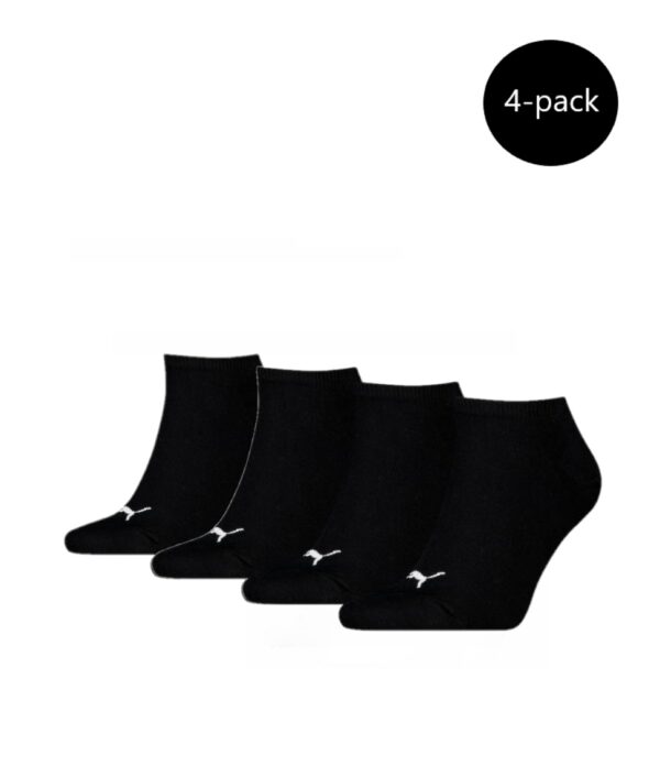 Puma Sneaker Sokken Promo 3+1 Gratis Zwart - Maat 43/46 - Kleur: Zwart | Soccerfanshop